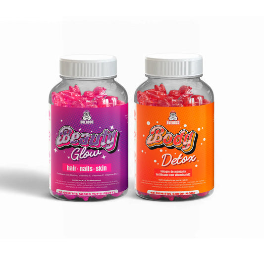 PACK 1 BEAUTY GLOW + 1 BODY DETOX